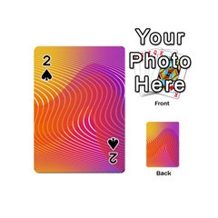 Chevron Line Poster Music Playing Cards 54 Designs (mini)