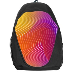 Chevron Line Poster Music Backpack Bag by Mariart