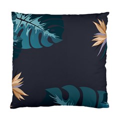 Flower Illustrations Leaves Standard Cushion Case (one Side)