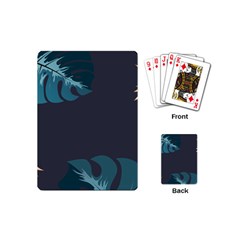 Flower Illustrations Leaves Playing Cards Single Design (mini)