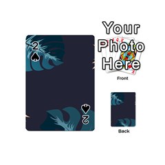 Flower Illustrations Leaves Playing Cards 54 Designs (mini)