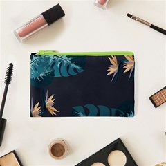 Flower Illustrations Leaves Cosmetic Bag (xs)