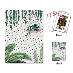 Plants Flowers Nature Blossom Playing Cards Single Design (rectangle)