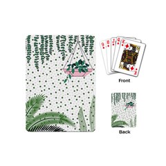 Plants Flowers Nature Blossom Playing Cards Single Design (mini)