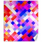 Squares Pattern Geometric Seamless Canvas 20  x 24  19.57 x23.15  Canvas - 1