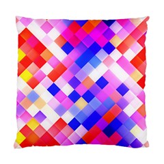 Squares Pattern Geometric Seamless Standard Cushion Case (one Side) by Dutashop