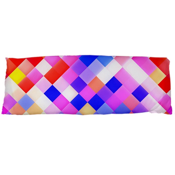 Squares Pattern Geometric Seamless Body Pillow Case (Dakimakura)