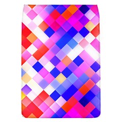 Squares Pattern Geometric Seamless Removable Flap Cover (l)