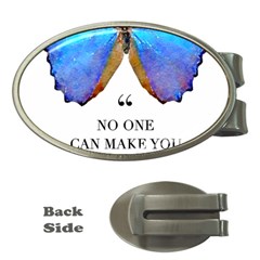 Inferior Quote Butterfly Money Clips (oval)  by SheGetsCreative