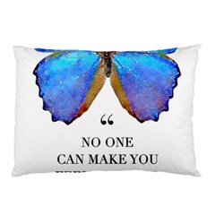 Inferior Quote Butterfly Pillow Case by SheGetsCreative