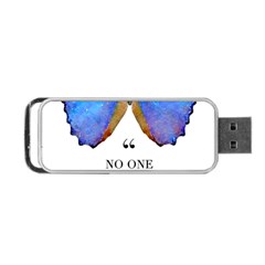 Inferior Quote Butterfly Portable Usb Flash (two Sides) by SheGetsCreative