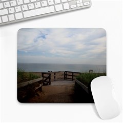 Beach Day  Large Mousepads by IIPhotographyAndDesigns