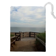 Beach Day  Drawstring Pouch (5xl) by IIPhotographyAndDesigns