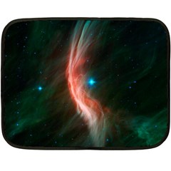   Space Galaxy Double Sided Fleece Blanket (mini)  by IIPhotographyAndDesigns