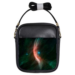   Space Galaxy Girls Sling Bag by IIPhotographyAndDesigns