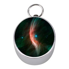   Space Galaxy Mini Silver Compasses