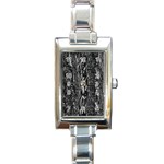 Gc (94) Rectangle Italian Charm Watch Front