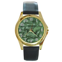 Gc (87) Round Gold Metal Watch