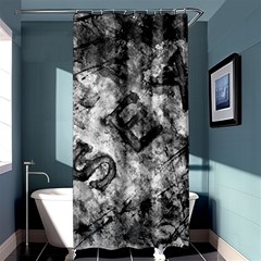 Sex Painting Word Letters Shower Curtain 36  X 72  (stall)  by Dutashop