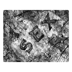 Sex Painting Word Letters Double Sided Flano Blanket (large)  by Dutashop