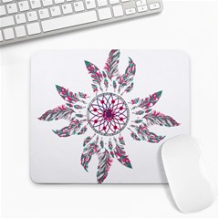 Boho Love Large Mousepads by designsbymallika