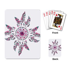 Boho Love Playing Cards Single Design (rectangle) by designsbymallika