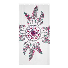 Boho Love Shower Curtain 36  X 72  (stall)  by designsbymallika