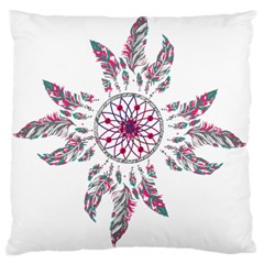 Boho Love Large Cushion Case (one Side)