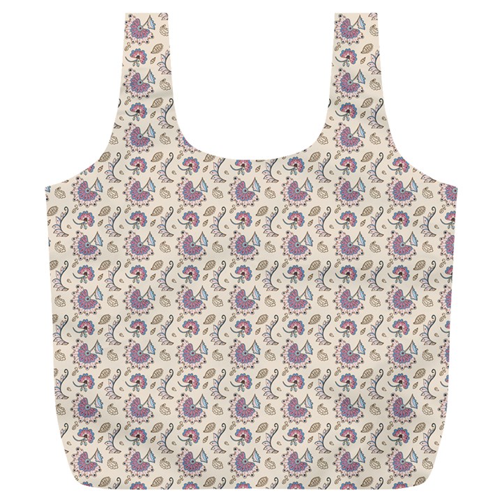 Baatik Floral Print 4 Full Print Recycle Bag (XL)