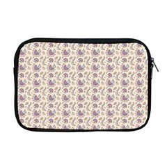 Baatik Floral Print 4 Apple Macbook Pro 17  Zipper Case by designsbymallika