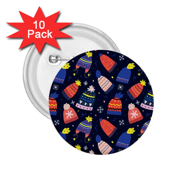 Beanie Love 2.25  Buttons (10 pack) 