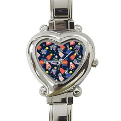 Beanie Love Heart Italian Charm Watch by designsbymallika