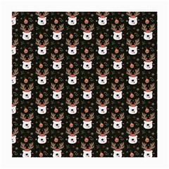 Bear Rein Deer Christmas Medium Glasses Cloth (2 Sides)