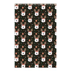 Bear Rein Deer Christmas Shower Curtain 48  x 72  (Small) 