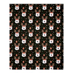 Bear Rein Deer Christmas Shower Curtain 60  x 72  (Medium) 