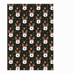 Bear Rein Deer Christmas Small Garden Flag (Two Sides)