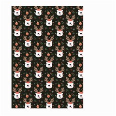 Bear Rein Deer Christmas Large Garden Flag (Two Sides)