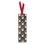 Bear Rein Deer Christmas Small Book Marks Front