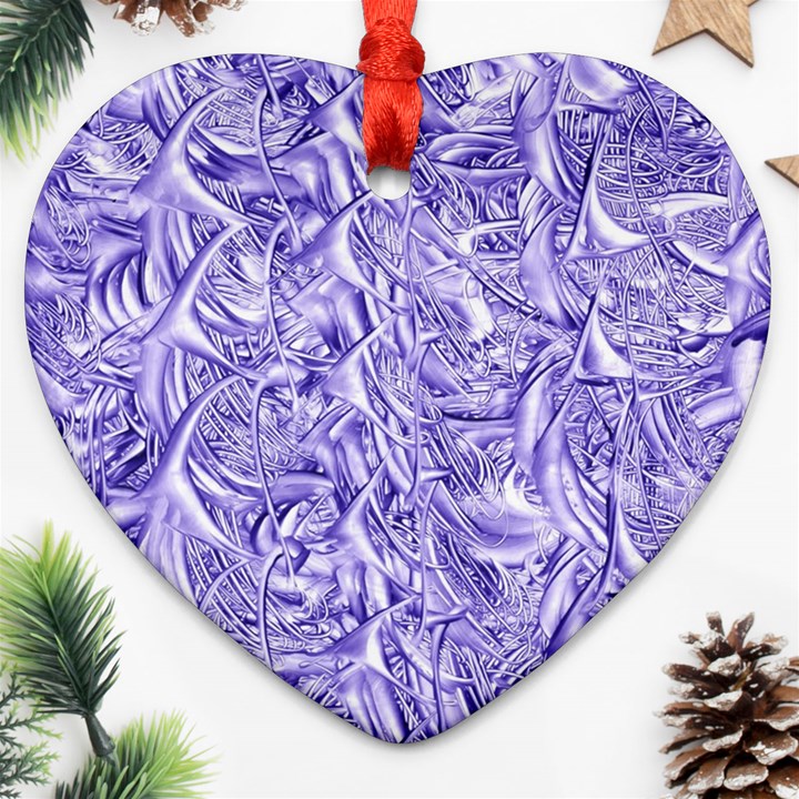 Gc (49) Heart Ornament (Two Sides)