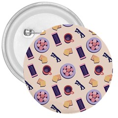 Breakfast Love Breakfast Love 3  Buttons by designsbymallika