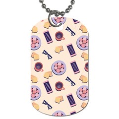 Breakfast Love Breakfast Love Dog Tag (two Sides) by designsbymallika