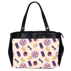 Breakfast Love Breakfast Love Oversize Office Handbag (2 Sides) by designsbymallika