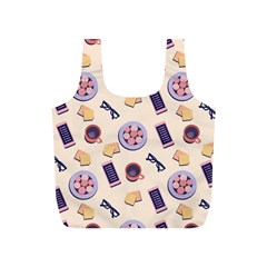 Breakfast Love Breakfast Love Full Print Recycle Bag (s) by designsbymallika