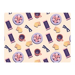 Breakfast Love Breakfast Love Double Sided Flano Blanket (mini)  by designsbymallika