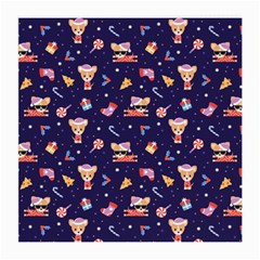 Cat Astro Love Medium Glasses Cloth (2 Sides) by designsbymallika