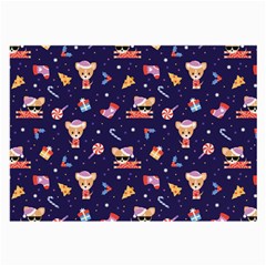 Cat Astro Love Large Glasses Cloth (2 Sides) by designsbymallika