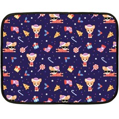 Cat Astro Love Fleece Blanket (mini) by designsbymallika