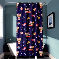 Cat Astro Love Shower Curtain 36  X 72  (stall)  by designsbymallika