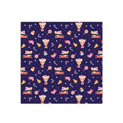 Cat Astro Love Satin Bandana Scarf by designsbymallika