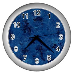 Gc (38) Wall Clock (silver) by GiancarloCesari